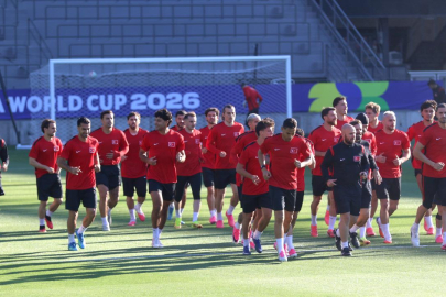 A Milli Futbol Takımımız San Jose'deki ilk antrenmanını yaptı