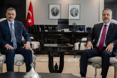 Bakan Fidan, İçişleri Bakanı Çiftçi ile görüştü
