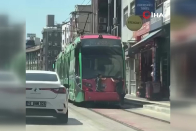 Bursa’da yürekleri ağza getiren görüntü