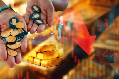 Fed kararı sonrası altında sert düşüş! Gram ve çeyrek altın geriledi