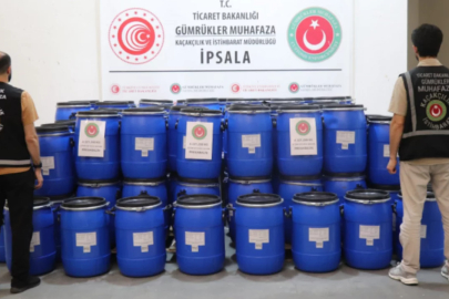 İpsala Gümrük Kapısında 4 ton uyuşturucu ele geçirildi
