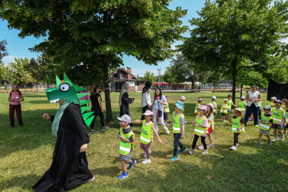 Osmangazi'de minikler yaza merhaba etkinliğinde buluştu